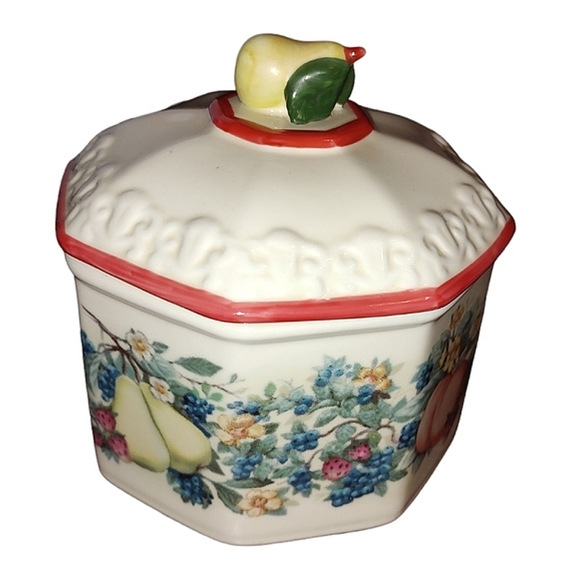 Avon Sweet Country Harvest Cookie Jar - Picture 2 of 3
